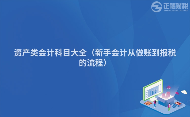 资产类会计科目大全（新手会计从做账到报税的流程）