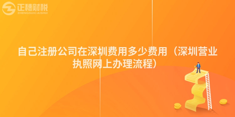 自己注册公司在深圳费用多少费用（深圳营业执照网上办理流程）